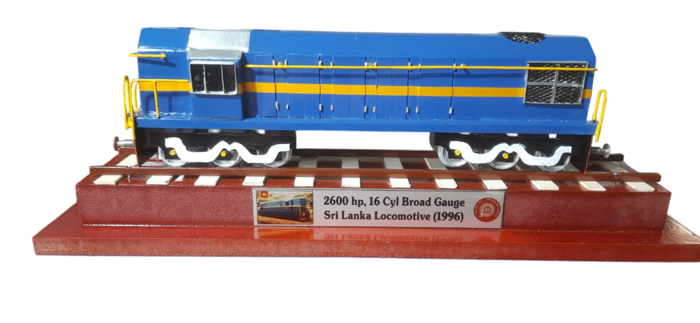 2600 hp,16 Cyl gauge model railway